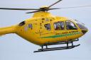 Man airlifted to hospital as incident sparks huge police response