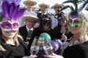 NICE TO BE MASKED: The launch of the 2012 Christchurch Food and Wine Festival Venetian Masquerade Ball