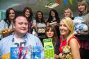 Advertising Staff from Bournemouth Daily Echo take part in Macmillan’s World’s Biggest Coffee Morning, with raffle prizes