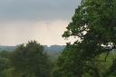 DID you see this twister over Weymouth? Picture by Bob Pinnow