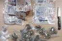 Drugs, cash and knife seized in Poole