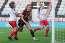 Chloe Gilroy was among the scorers for Cherries against Portishead