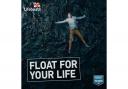 The RNLI's Float To Live Campaign. Credit: RNLI/Helen Lazenby