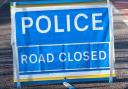 Road blocked after crash in Poole
