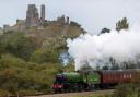 Corfe Castle near Wareham is hosting The Castle and the Dragon Family Trail. Picture: PA