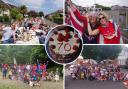 Street party celebrations for the Queen's Platinum Jubilee on Saturday, June 4