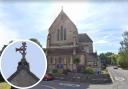 Lightning strike damages St Peter’s Church roof cross in Parkstone