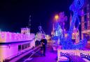 Christmas lights on Poole Quay captured by Debs Baker