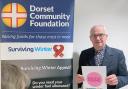 Dorset Community Foundation chair of trustees Tom Flood launching the Echo’s Put In A Pound appeal at its offices in Poole
