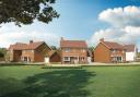 CGI of homes at Whitsbury Green, Fordinbridge
