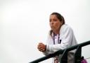 Jodie Burrage spotted watching on at day two of Wimbledon