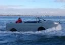 WATCH: Man builds and tests homemade amphibious car on Poole Harbour