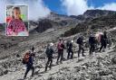 James Tucker climbed Mount Kilimanjaro for Macey-Mai's stem cell treatment