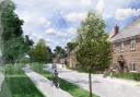 Artists interpretation for new homes near north east Blandford Image: Wyatt Homes