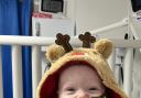 Baby girl from Poole to spend her first Christmas at home after chemotherapy