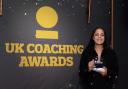 Gabrielle Reid won Young Coach of the Year at the UK Coaching Awards.