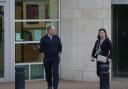 Ian and Tracy Farwell leaving Bournemouth Crown Court on December 13