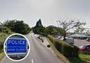 The three vehicle crash happened near the Isle of Purbeck golf club