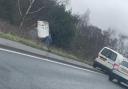 Man in 30s seriously injured after crash in which van flipped over in ditch