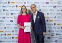 Kirsty Everard and Theo Paphitis