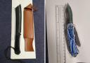 Two dangerous knives were also found during the search that have now been seized and destroyed.