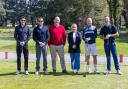 One of the teams that took part in the golf day