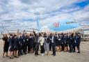 Airline's second aircraft lands at airport as it doubles summer programme