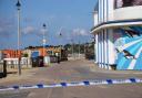 Dorset Police received a report at 11.42pm on Friday May 24 that two people had been stabbed on Durley Chine Beach.