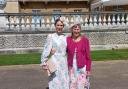 Noeline and Hannah Young represented Rising Voices Wessex at a Buckingham Palace Garden Party celebrating the creative industries