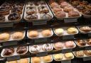 Krispy Kreme doughnuts in the Southampton shop