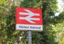 Stock picture. .Hinton Admiral Station in Highcliffe. ..