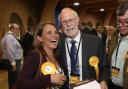 Vikki Slade and Mike Brooke were re-elected for the Liberal Democrats in Broadstone