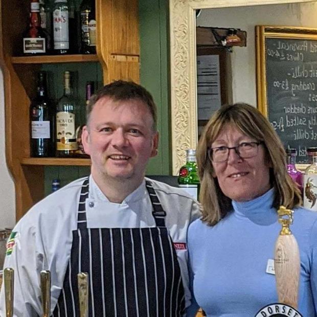 Bournemouth Echo: Paul and Annette Somerville from The Cartwheel Inn