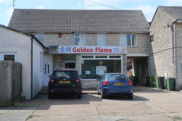 Bournemouth Echo: The Golden Flame in Littlemoor area of Weymouth. Picture: Dorset Echo/Michael Taylor