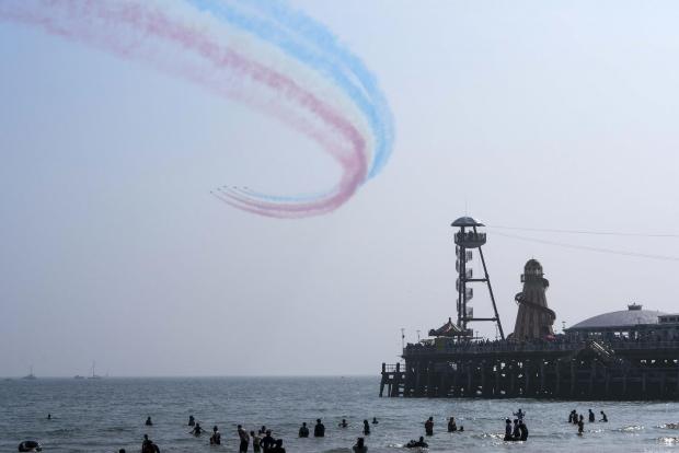 Bournemouth Echo: Crowds enjoy the Bournemouth Air Festival last September. Picture: Graham Hunt Photography