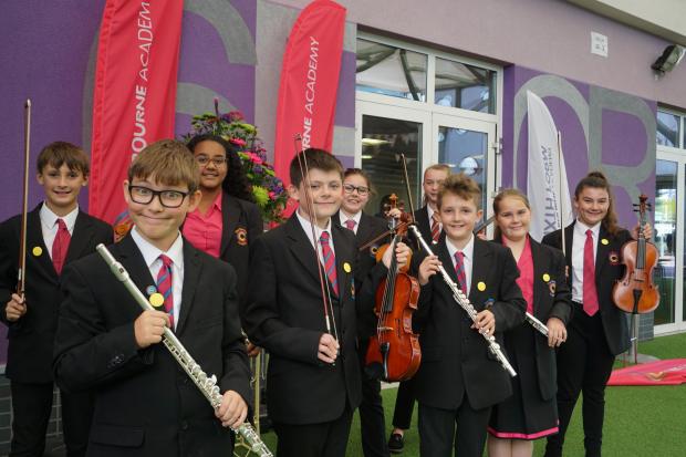 Bournemouth Echo: The Bourne Academy has been selected for a MiSST music programme, where children will learn a classical music instrument