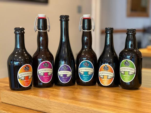 Bournemouth Echo: The range of beers made by Dolphin Brewery for the Amazon Prime TV series Beer Masters