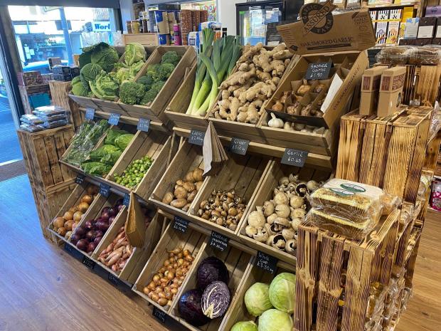 Bournemouth Echo: An array of produce at the Gourmet Grocer