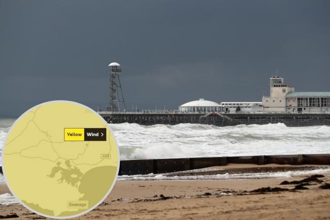 Met Office issues weather warning of strong winds for Dorset
