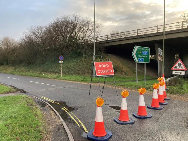 Bournemouth Echo: A31 at Ringwood closures