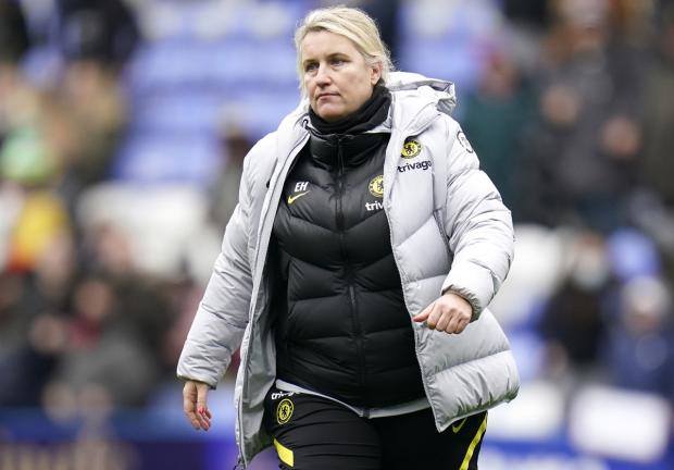 Bournemouth Echo: Chelsea Women manager Emma Hayes. Picture: PA