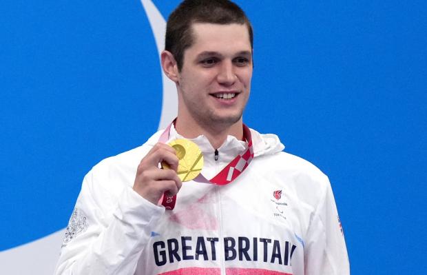 Bournemouth Echo: Reece Dunn has been made an MBE for services to swimming. Picture: PA