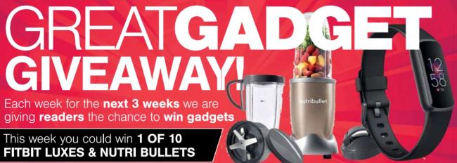 WIN: Fitbit Luxes and Nutri Bullets in our Great Gadget Giveaway!