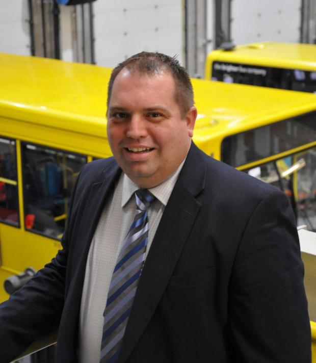 Bournemouth Echo: Simon Newport, commercial director of Yellow Buses