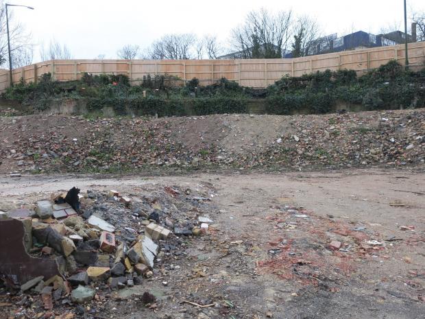 Bournemouth Echo: The site on Exeter Road has been demolished to make way for the development of the Winter Gardens