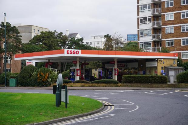Bournemouth Echo: The petrol station in Bath Road, Bournemouth