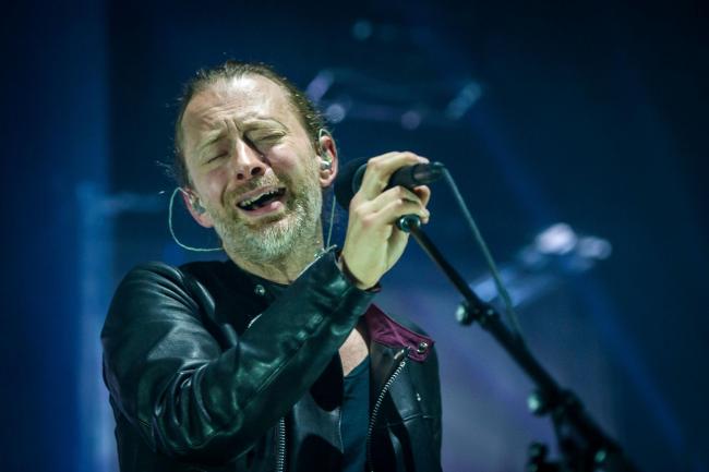 Thom Yorke at Radiohead gig Roundhouse – London