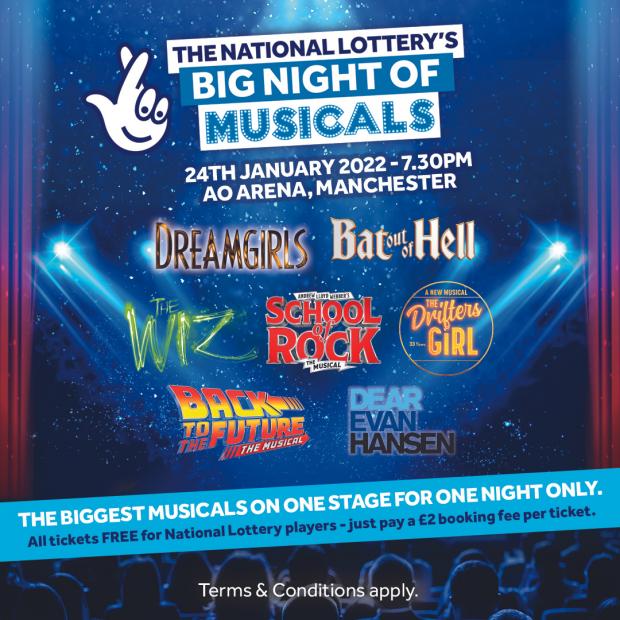 Bournemouth Echo: National Lottery's Big Night Of Musicals (Camelot)