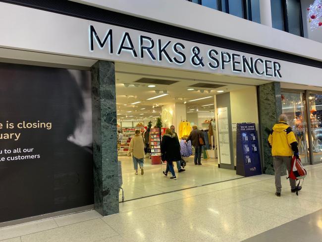 Marks and Spencer in the Dolphin Centre, Poole