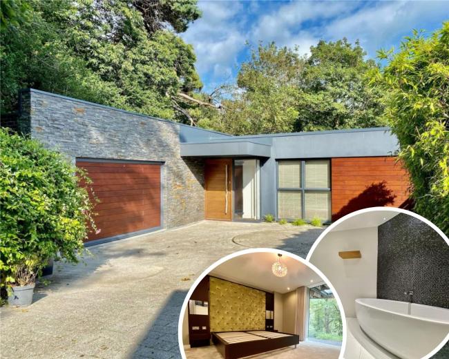 Secluded yet near the beach, this Bournemouth dream home could be yours. Pictures: Rightmove